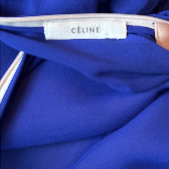 Celine sleeveless turtleneck blouse top 36 S - Picture 13 of 16